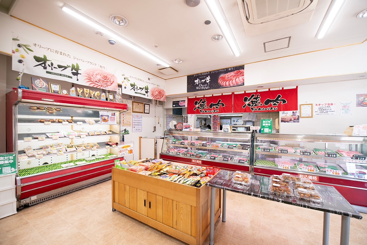 ミートピアサヌキ店内