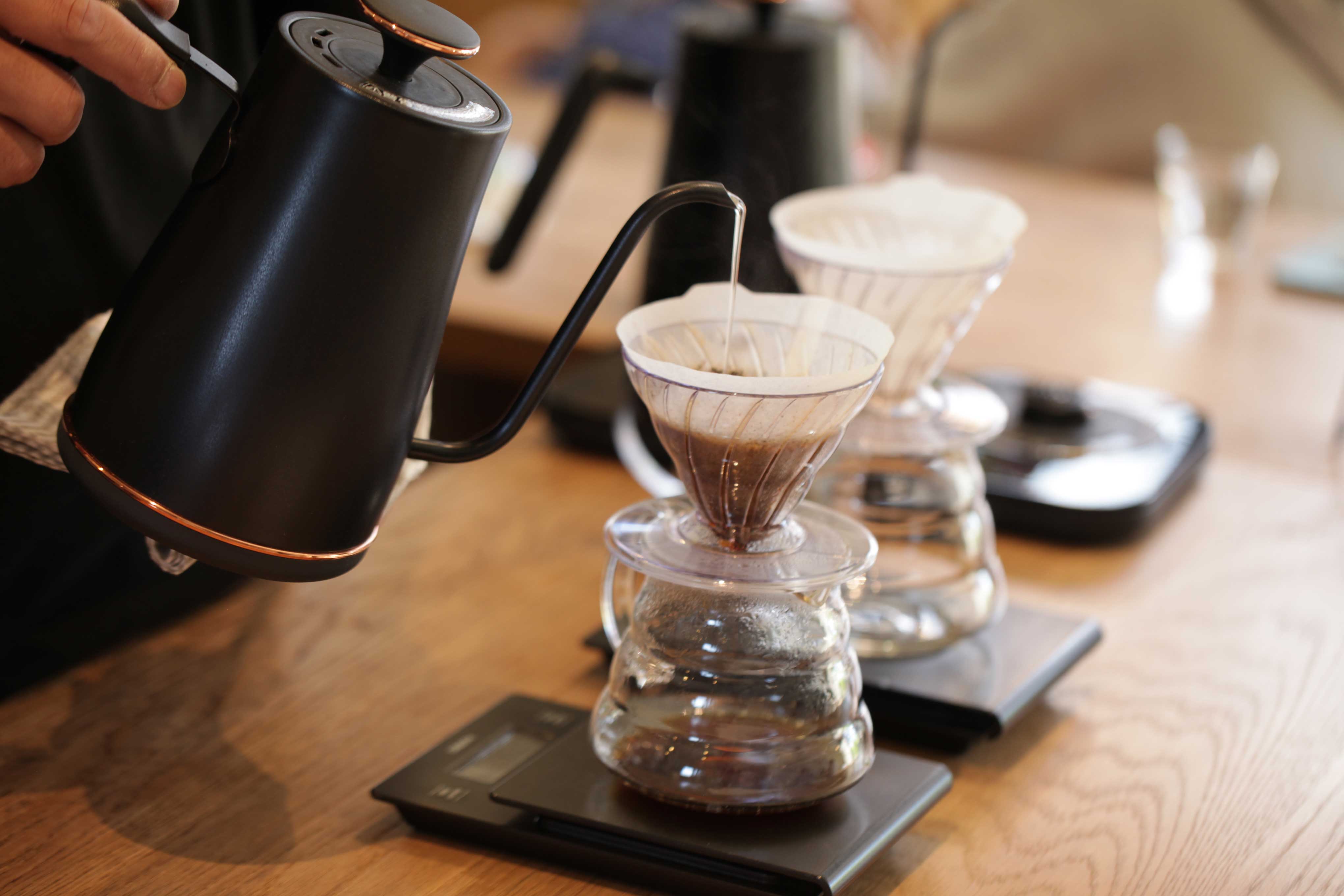 ハンドドリップ写真