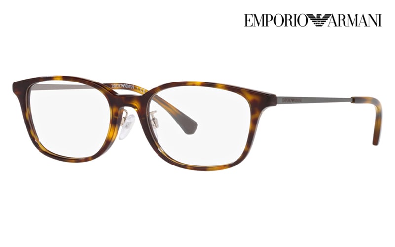 サングラス/メガネ新品未使用 Giorgio Armani 眼鏡 ウェリントン  アルマーニ