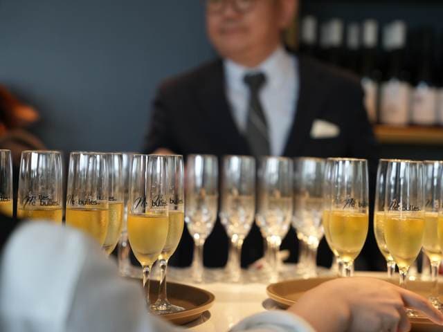 ファインダイニングでのノンアルコールワイン提供