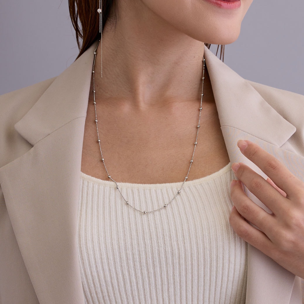 日本製 磁石 ネックレス マグネットチェーンネックレス スネーク