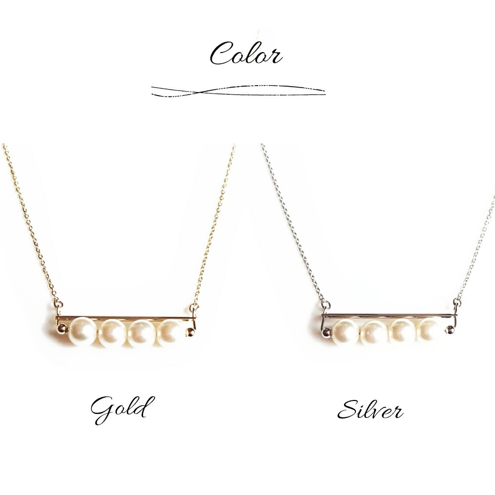 送料無料 ニッケルフリー Beauteパールバーロングネックレス ペンダント ネックレス 日本製melodyaccessoryメロディーアクセサリー公式