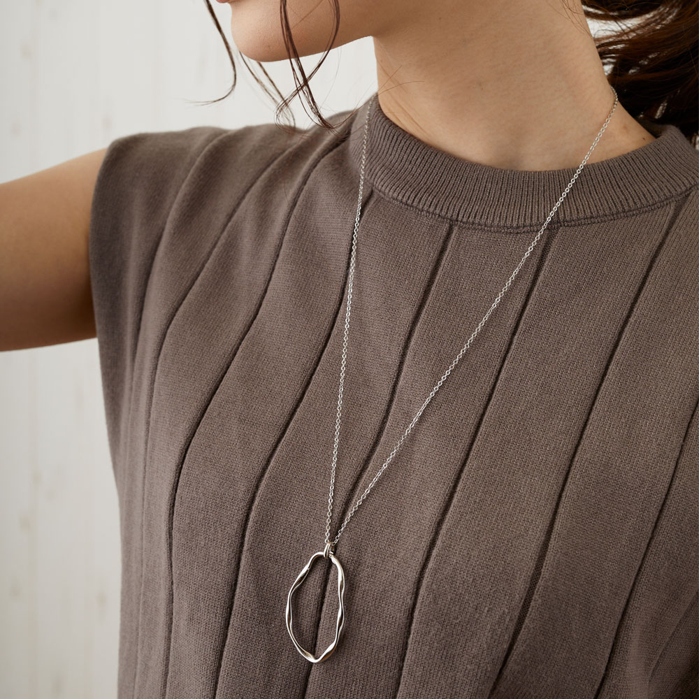 クークロワッサン　￼マーゴモリソン ラブラドライト￼ロングネックレス クークロワッサン ￼マーゴモリソン ラブラドライト￼ロングネックレス