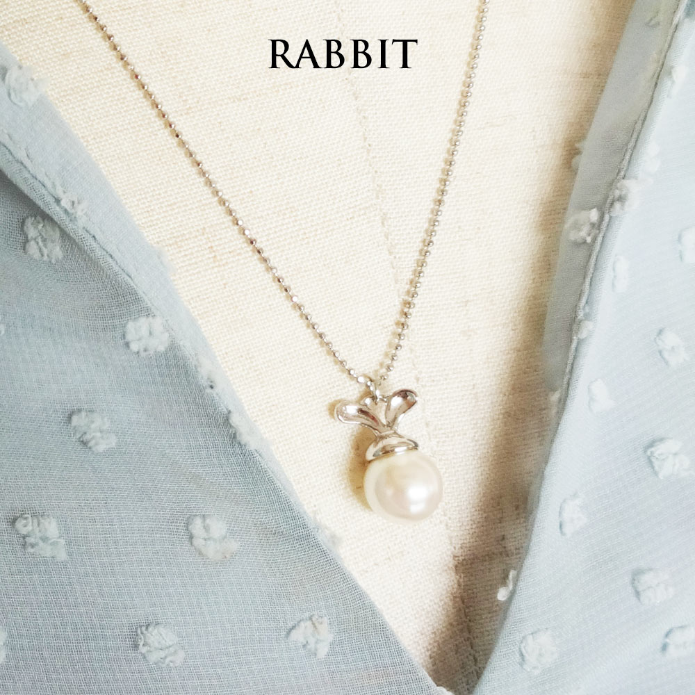 送料無料 アニマルモチーフのネックレス | ネックレス,パール | 日本製