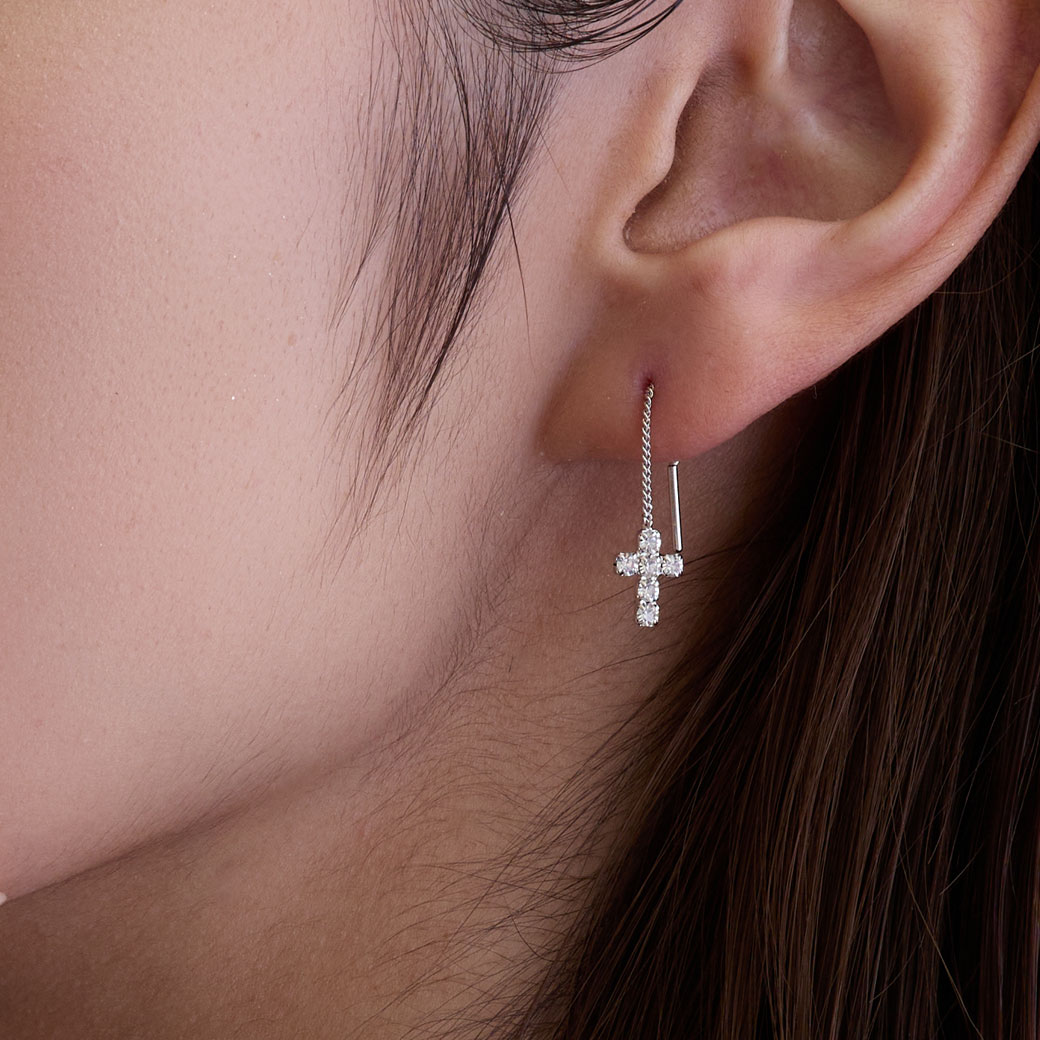 スペシャルプライス アウトレット 日本製 純国産 揺れる クロス 十字架