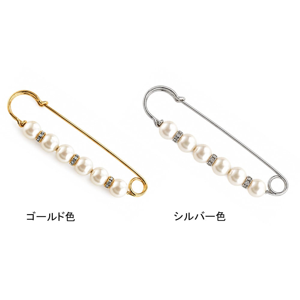 ショールピン ゴールド シルバー 2カラー