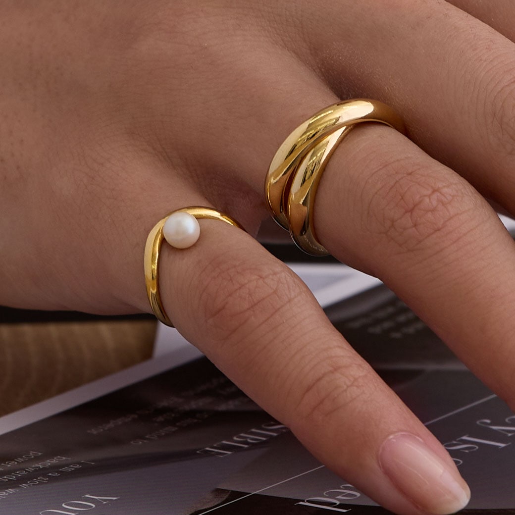 指輪 パール ピンキーリング金属アレルギー 1号 3号 5号 | 指輪 | 日本