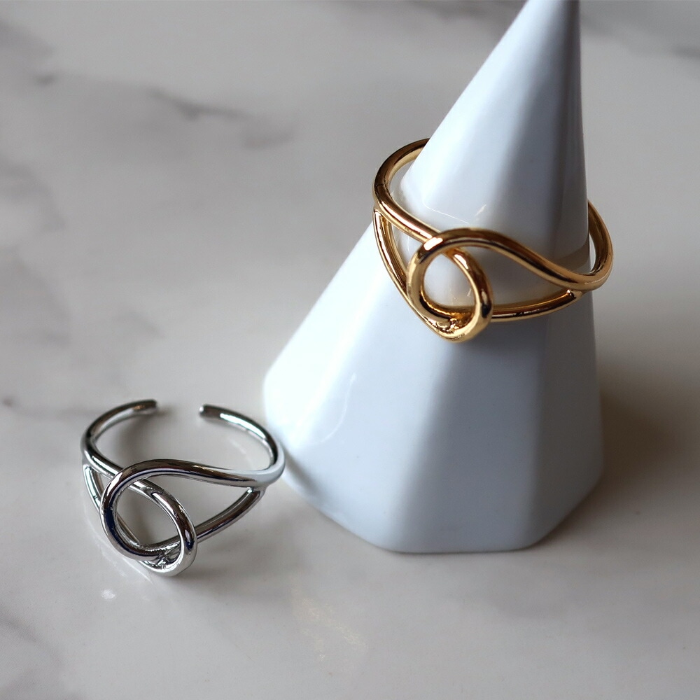 立体感あるフォルムがかわいい。インフィニティリング | 指輪 | 日本製