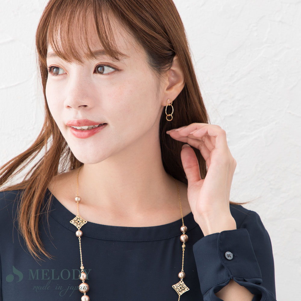 ノッティ レディース ピアス・イヤリング アクセサリー Imitation Pearl Mini Hoop Earrings ノッティ レディース ピアス・イヤリング アクセサリー Imitation