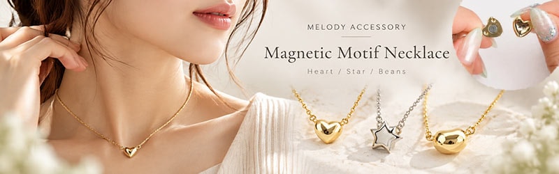 MELODY ACCESSORY MN-14 マグネットモチーフネックレス