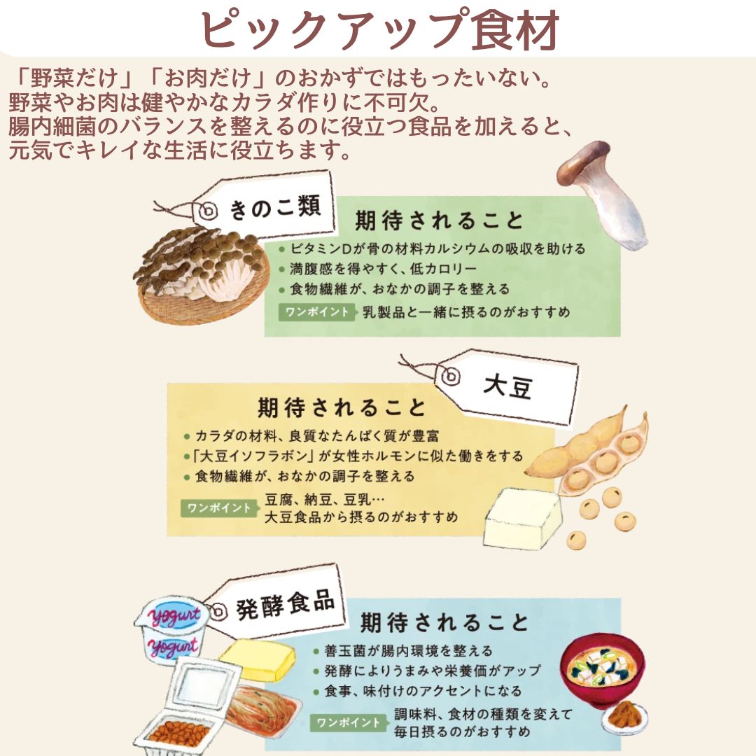ピックアップ食品