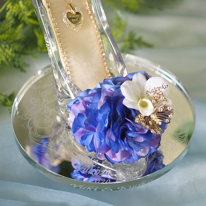 プロポーズ推奨・シンデレラのガラスの靴】オーシャンブルー