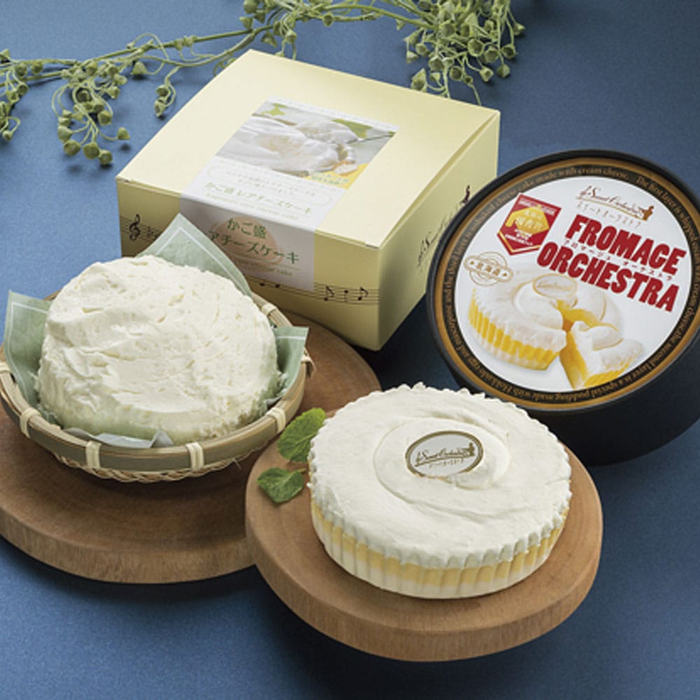 わらく堂]厳選チーズケーキセット | スイーツ・デザート | めしきき