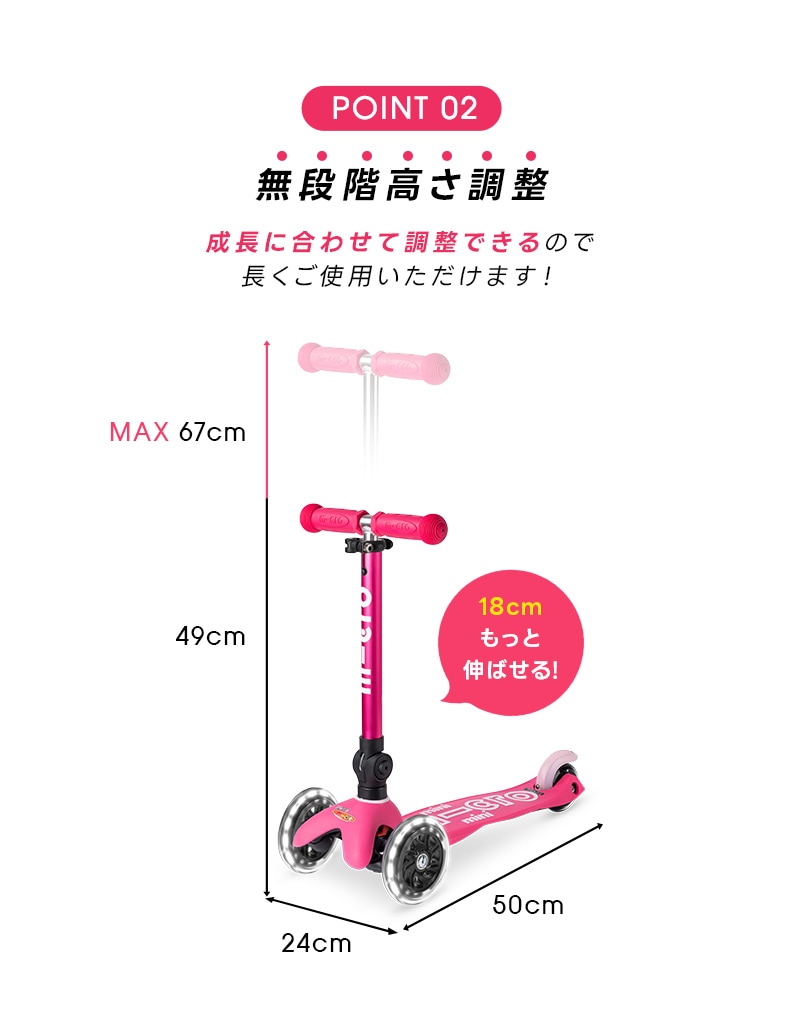 (ミニ) マイクロ 折りたたみ デラックス LED ミニ マイクロ 折りたたみ デラックス LED☆11/24まで割引中