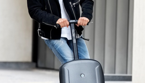 micro luggage black 3.0