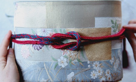 帯紐を使って 素敵な帯紐結び その1 基本結び