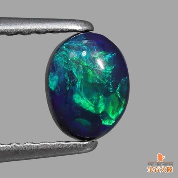 極美品  オパールルース  0.80ct 遊色抜群！！◇天然ウォーターオパール 0.80ct◇ Water Opal 遊色 裸石