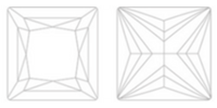 スクエア・クッションカット