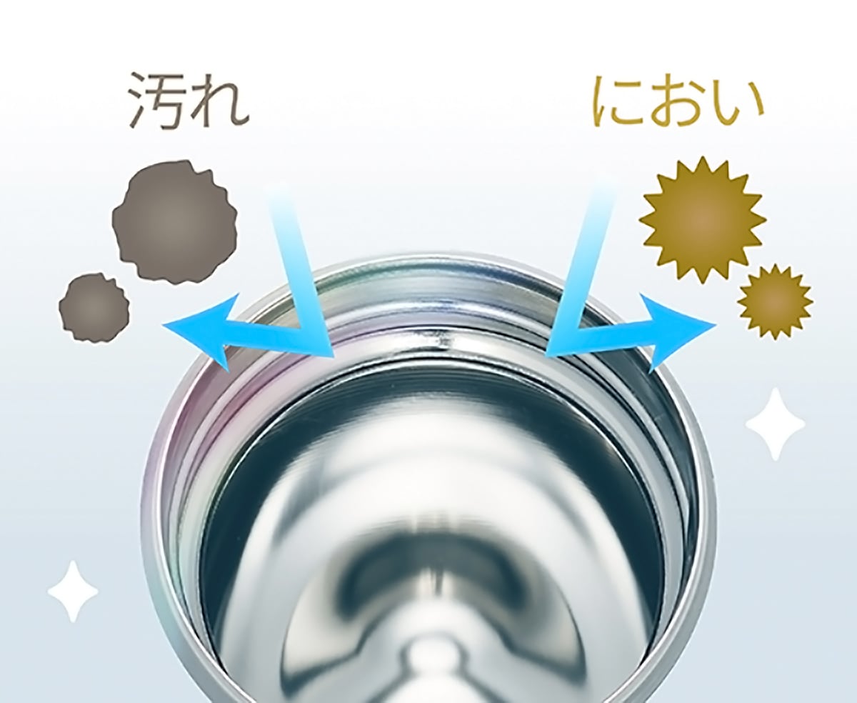 飲み物を選ばず、長時間、保冷保温