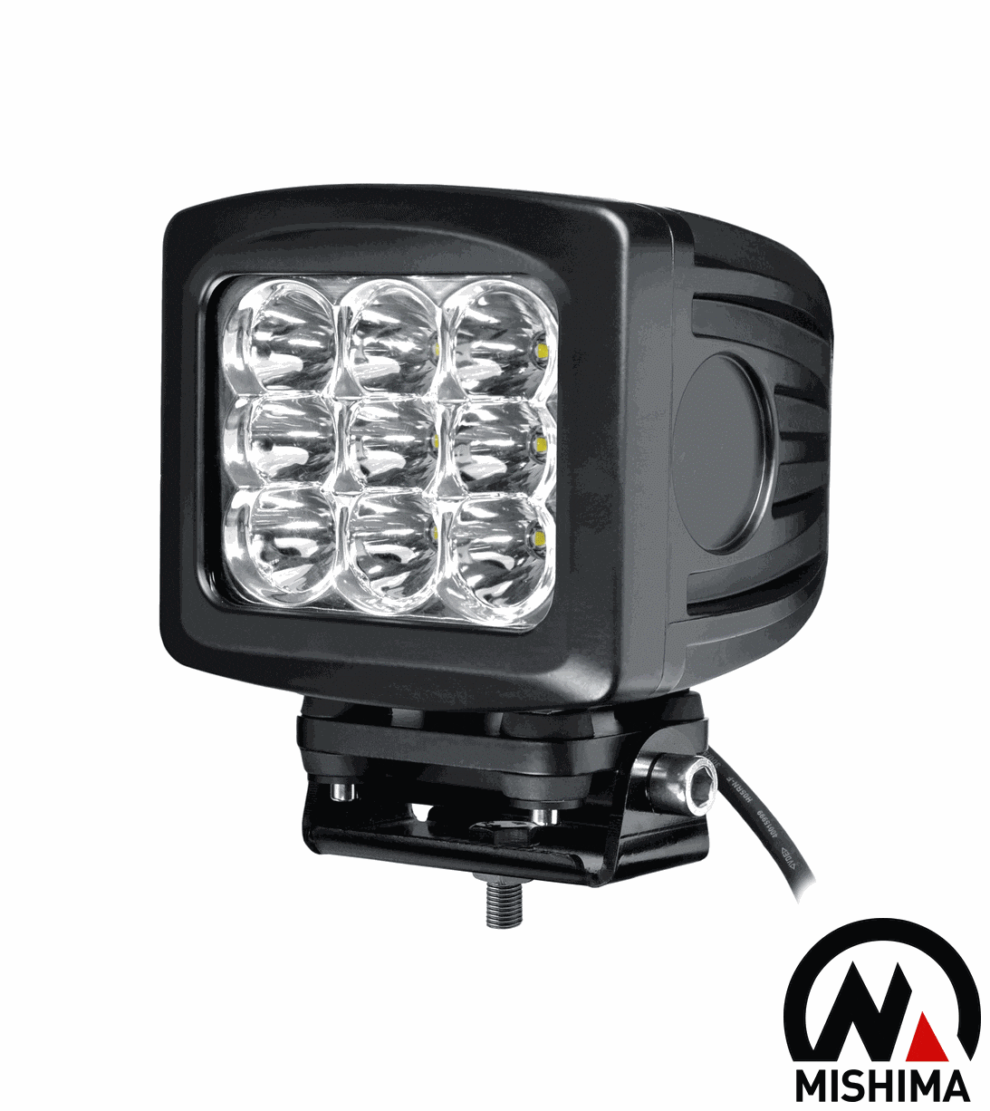 高品質LED作業灯 90W | 12V 24V 広角 | CREEチップ | 最大14ヵ月