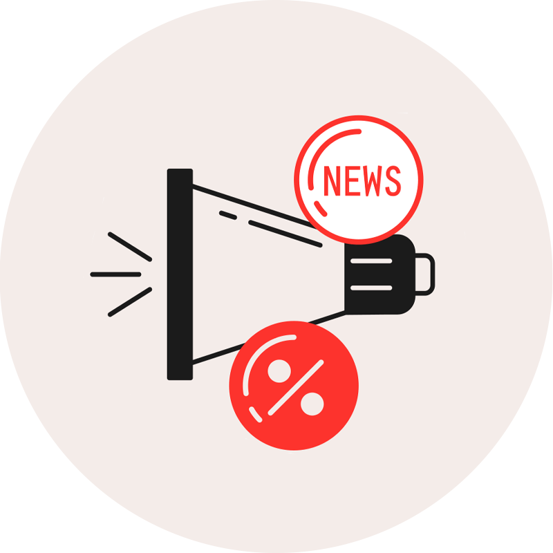 お得な情報を配信を随時発信中！