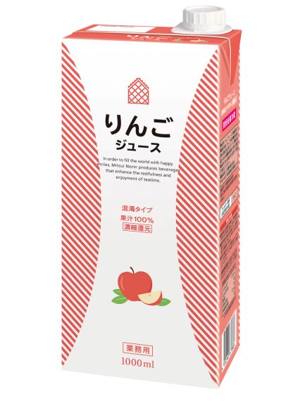WN りんごジュース 1L 業務用通販| 三井農林 プロ用ネットショップ