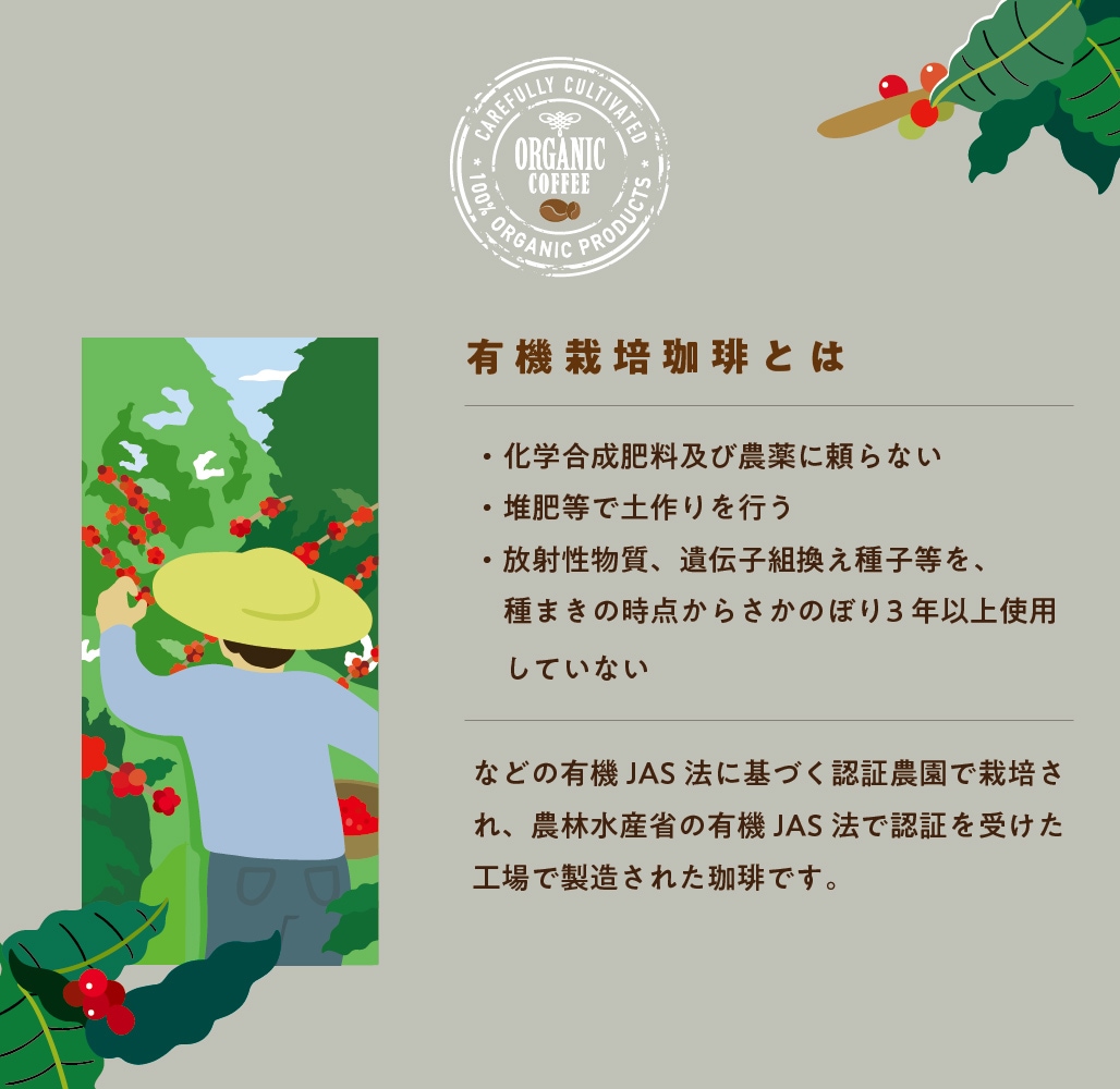 専用 オーガニック コーヒー 4250g 中挽き ネパール 高級 オーガニックハウスブレンド（粉） 150g | 【公式】小川珈琲