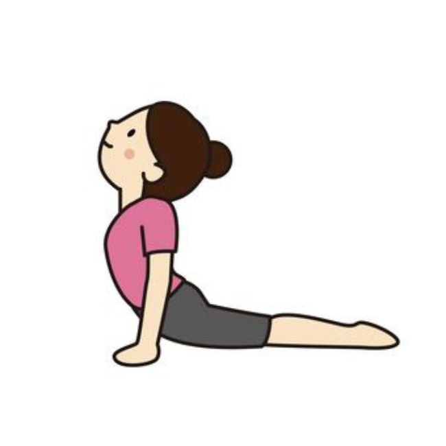 コブラのポーズ