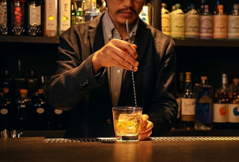 ウイスキーと飲み方のイメージ