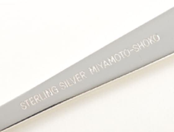 純銀 スプーン ６本 宮本商行 スターリングシルバー 銀製品 刻印-