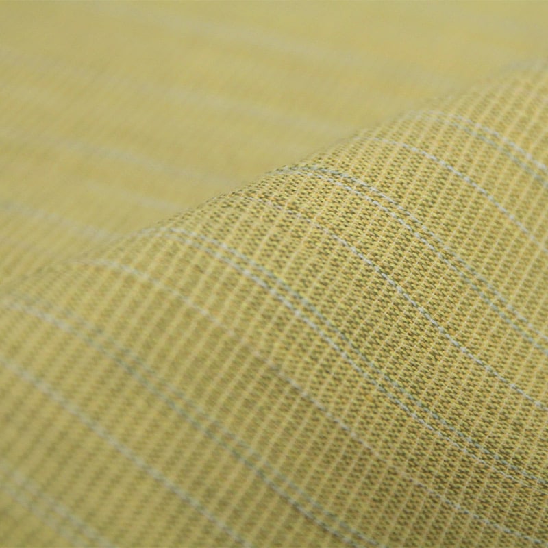 「夏木立」生地 イエロー