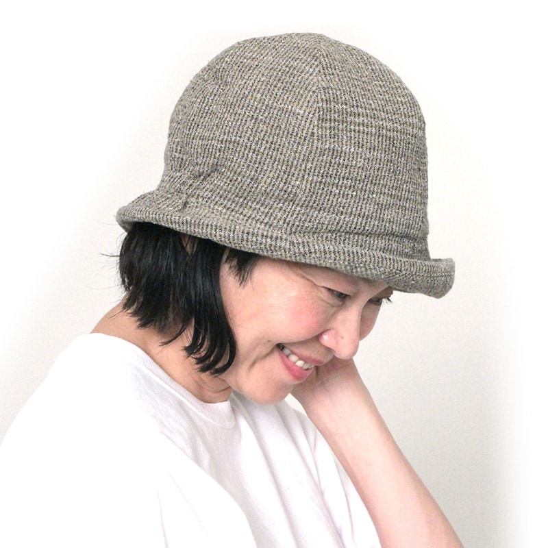帽子 ブルトン帽 モデル着用写真