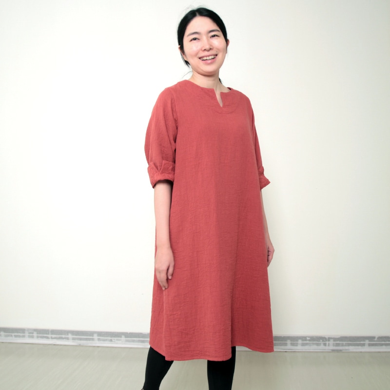 トリプルガーゼワンピース