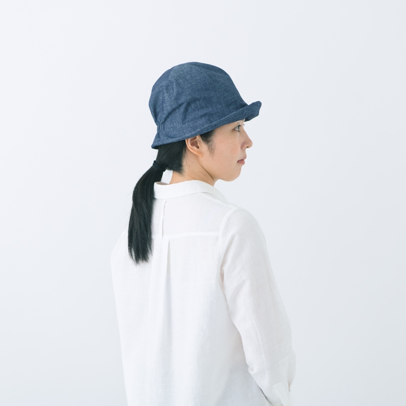 帽子 ブルトン帽 モデル着用写真