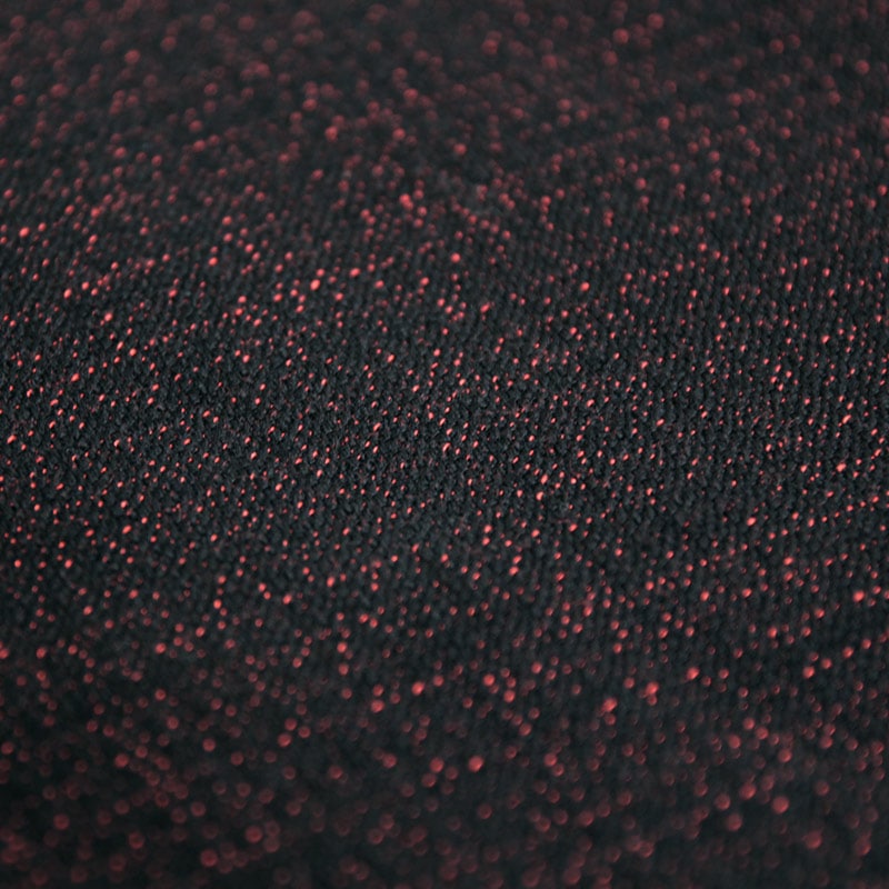 表地:和木綿「熱砂」黒/赤の写真