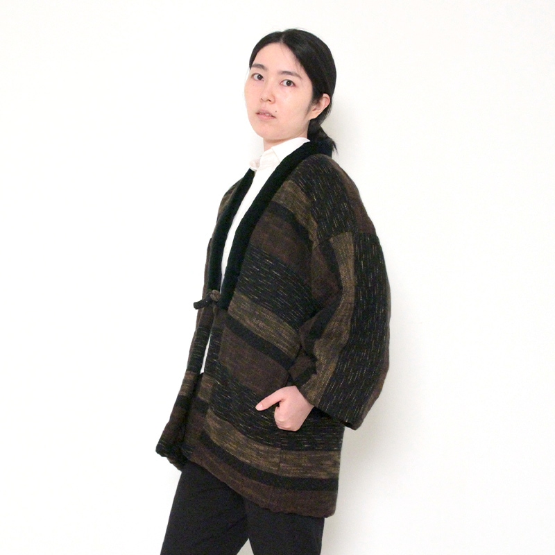 hinataはんてんモデル写真