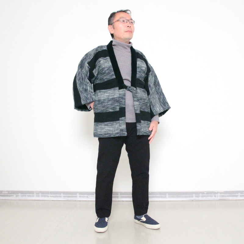 hinataはんてんモデル写真