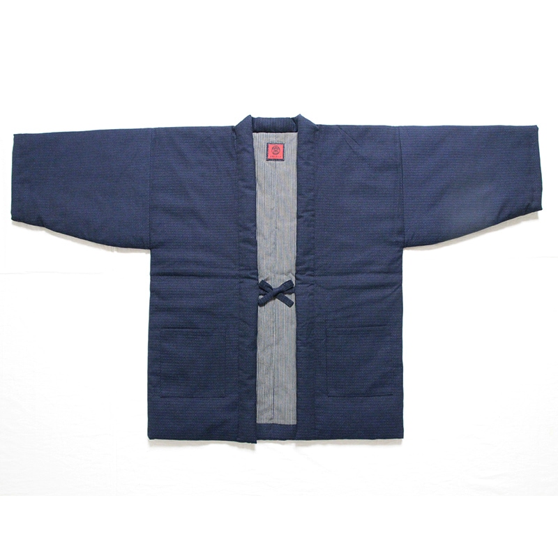 真綿はんてん 紺 画像