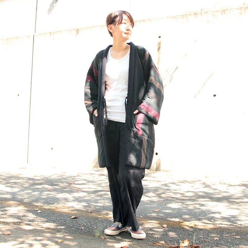 あけぼのはんてんモデル写真