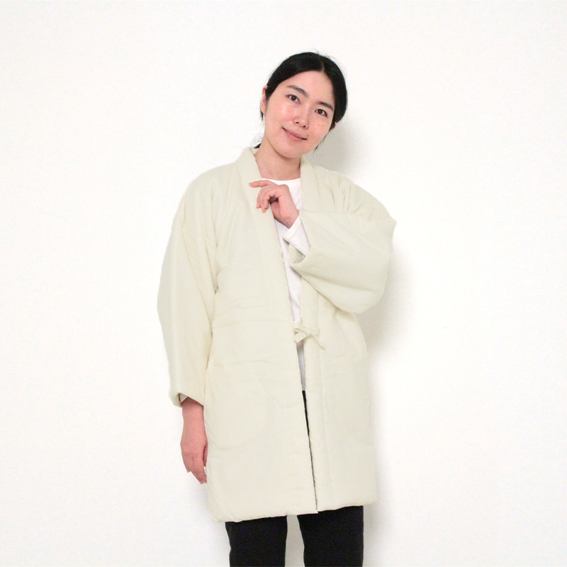 半纏 [鷹取袢天] 全5色 混紡わた/フィット型ロング89cm丈