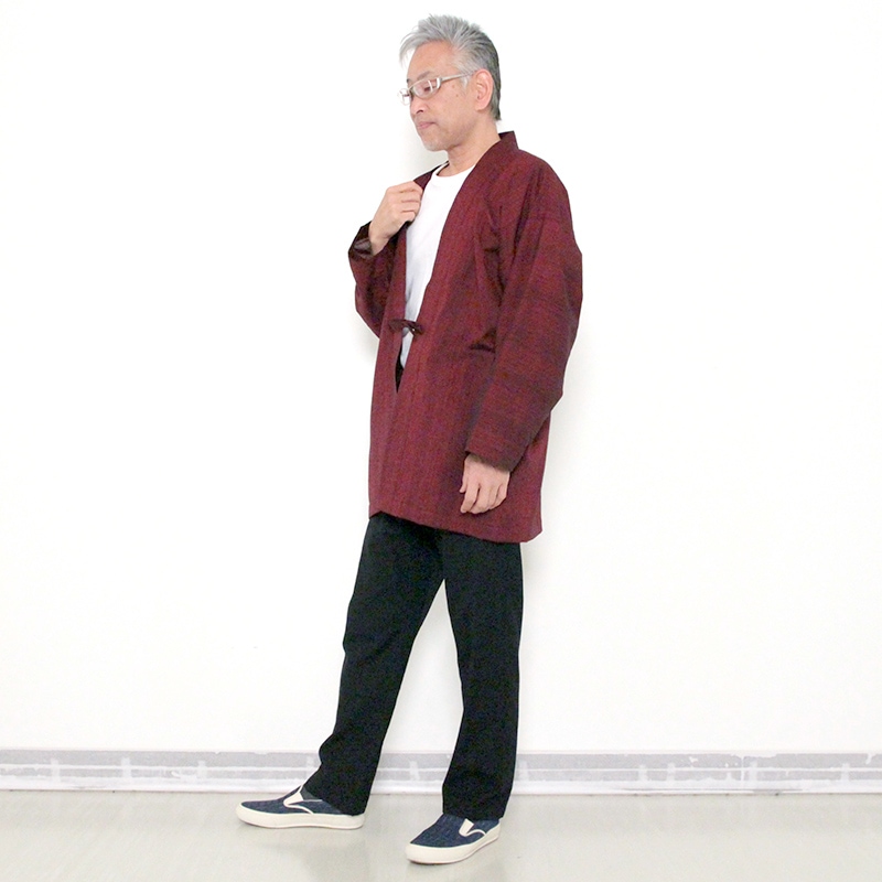 haori yakou red