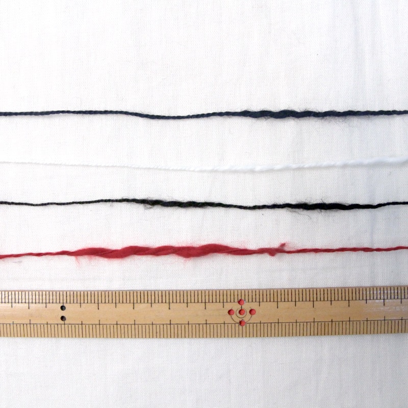 和木綿の糸「スラブ糸」の写真