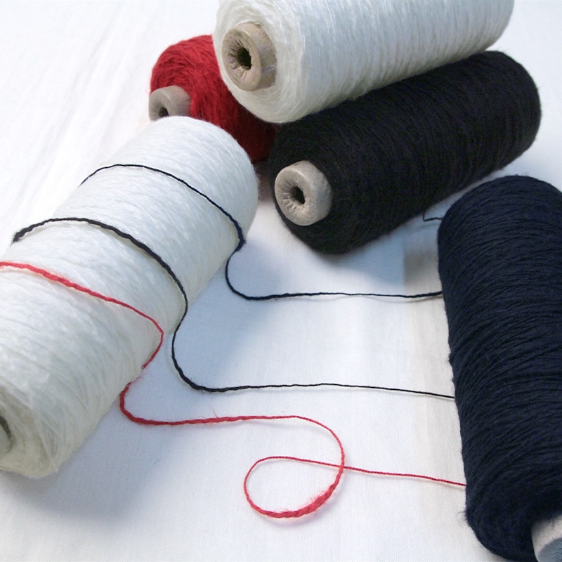 和木綿のスラブ糸5本セット