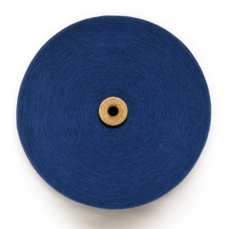 和木綿の糸「ブルー」の写真