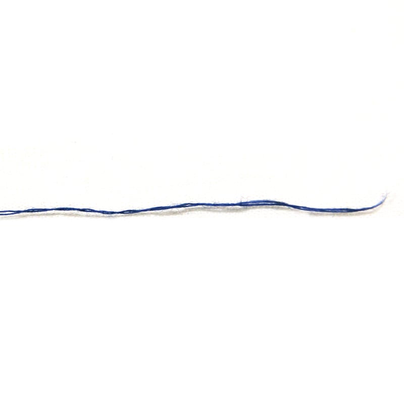 和木綿の糸「ブルー」の写真