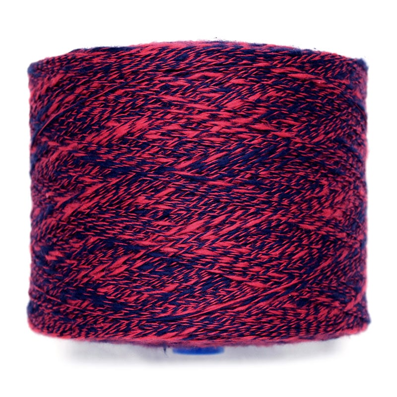 和木綿の紺赤糸