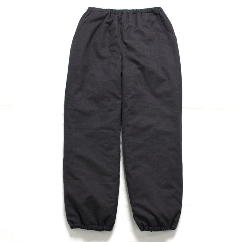 新作】キルトパンツ [茶の花] 紺・グレー 冬向け M・L もんぺ型 男女