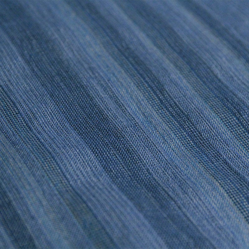 和木綿「星河」生地 ブルー