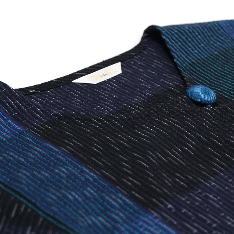 ブラウス [彩藍 枇杷チュニック] 全2色 綿100％｜宮田織物 公式通販サイト