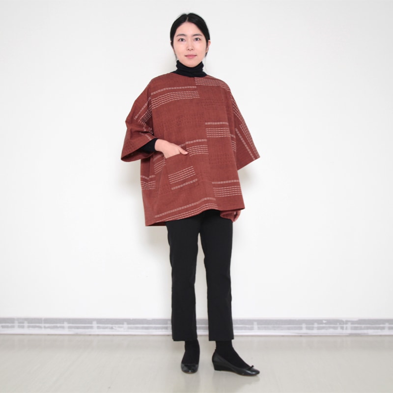 和木綿 三葉チュニック